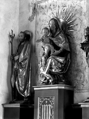 Thronende Muttergottes