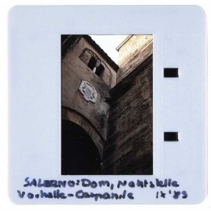 Salerno, Duomo : Campanile, Vorhalle