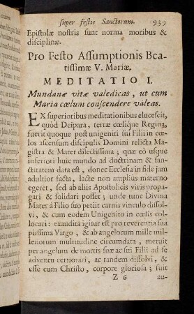 539-550, Pro Festo Assumptionis Beatissimae V. Mariae; ...