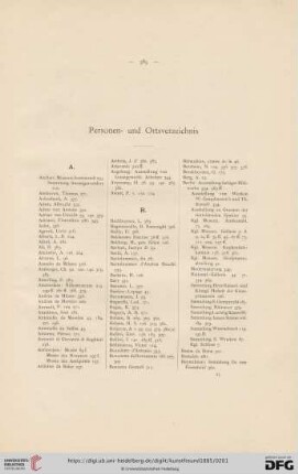 Personen- und Ortsverzeichnis