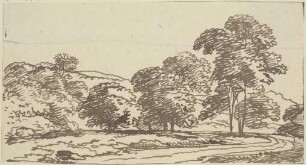 Landschaft mit Bäumen