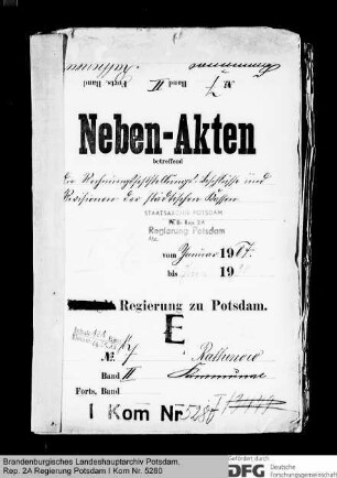 Revision der städtischen Kassen in Rathenow