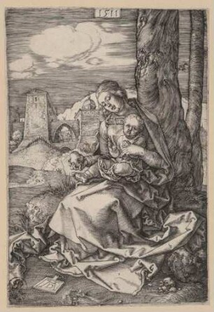 Maria mit der Birne