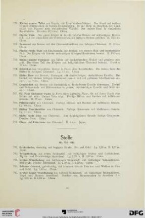 Stoffe (Nr. 792-813)