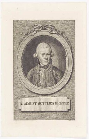 Bildnis des August Gottlieb Richter