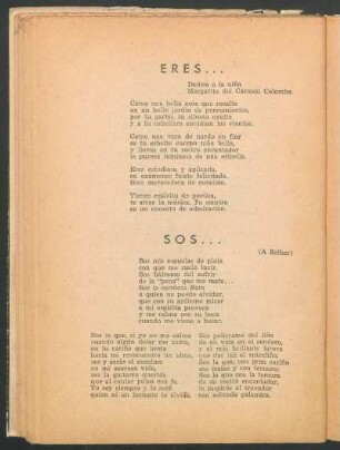Eres...
