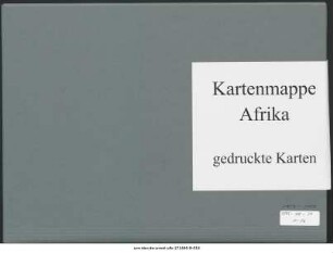 Danakil, Schoa, Kaffa bis zum Äquator : 1903-1907 : Kartensammlung