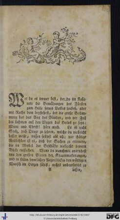 Von dem Verfall der Weltpriester.