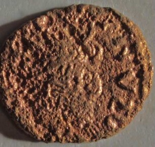 Römische Münze, Nominal Antoninian, Prägeherr Victorinus (?), Prägeort Gallien, Original