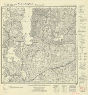 2394 Eckertsdorf, Meßtischblatt (4cm - Karte)