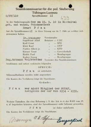 Pfau, Ernst
