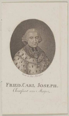 Bildnis des Fried. Carl Joseph von Maijnz