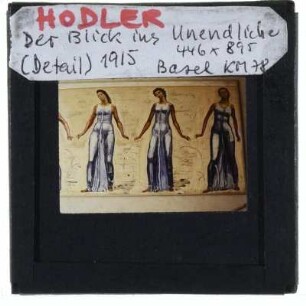 Hodler, Blick in das Unendliche