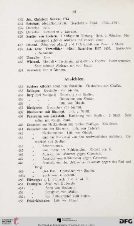 Ansichten (Nr. 432-500a)