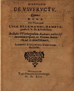Disp. de usufructu
