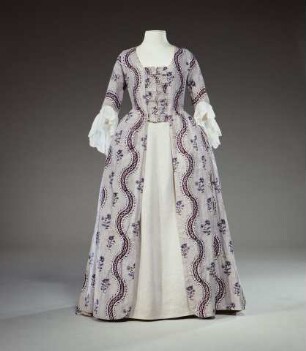 Manteau für ein zweiteiliges Frauenkleid (Robe à la Française)