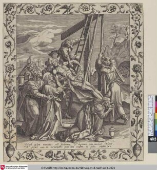 [Kreuzabnahme Christi; The descent from the cross]