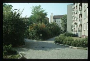 Diapositiv: Mariannenplatz, Waldemarstraße, Oktober 1991