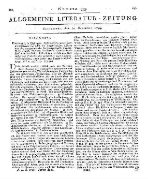 Seckendorff, C. A. v.: Forst-Ruegen. T. 1. Halle; Leipzig: Kleefeld 1799