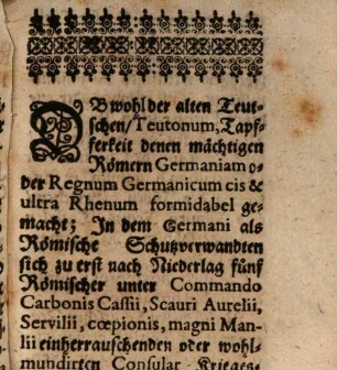 Discursus politicus de redintegratione regni germanici
