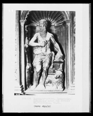 Nebenaltar, Detail: Heiliger Hieronymus