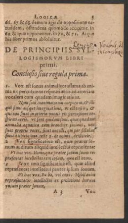 De Principiis Syllogismorum Libri primi.