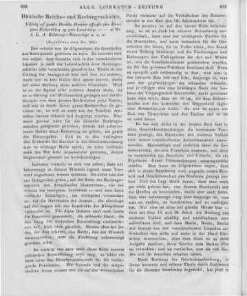 Udvalg af Gamle Danske Domme afsagte paa Kongens Retterting og paa Landsting. Slg. 3, <1563-1680>. Udgived med oplysende Anmarkninger af J. L. A. Kolderup-Rosenvinge. Kjöbenhavn 1845 (Beschluss von Nr. 233)