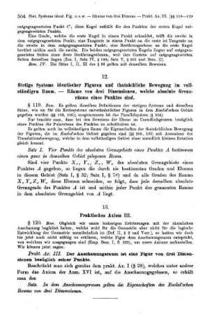 13. Praktisches Axiom III.
