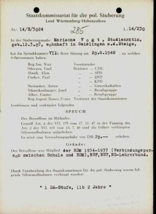Vogt, Marianne