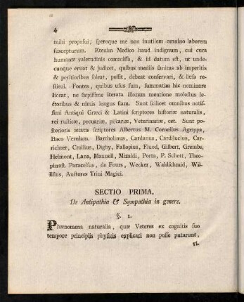 4-16, Sectio Prima