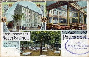 Paunsdorf: Etablissement Neuer Gasthof