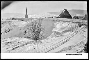 Altenberg im Erzgebirge mit Schnee