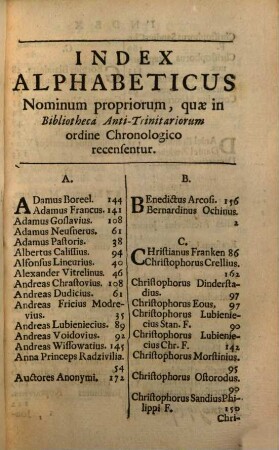 Bibliotheca Anti-Trinitariorum