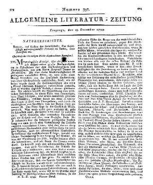 Teller, W. A.: Die Zeichen der Zeit angewandt auf öffentliche christliche Religionslehrer bey dem Wechsel des Jahrhunderts. Jena: Frommann 1799