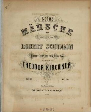 Sechs Märsche aus opus 76 und 99, 3
