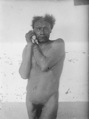 Mann der Sirionó (Sammlung Richard Wegner 1869/1931 – Forschungsreise zum Sonnentor von Tiahuanaco 1927-1929)