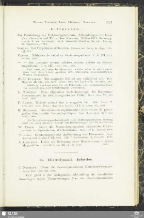 38. Elektrodynamik. Induction