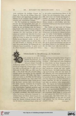 Elfenbeinrelief in Metallfassung als Buchdeckel