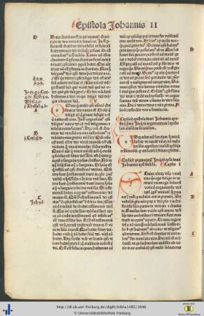 Epistola beati Johannis apostoli secunda