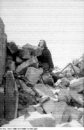 Dresden. Abbruch gefährlicher Ruinen, 1947