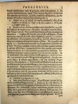Disputatio Theologica De Effectibus Divinae Gratiae
