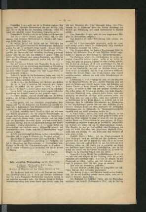 Achte ordentliche Versammlung am 22. April 1882