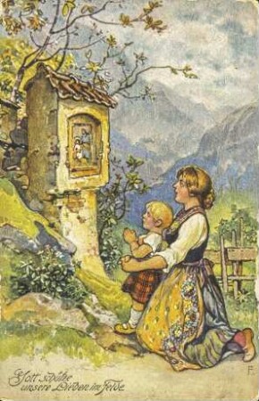 Gott schütze unsere Lieben im Felde