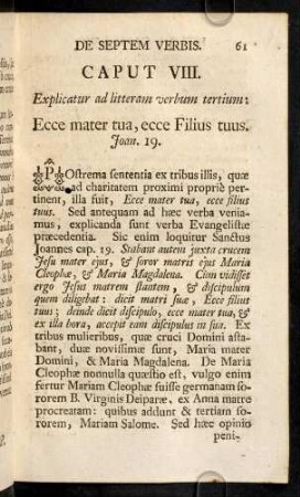 61-66, Caput VIII