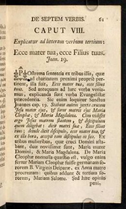61-66, Caput VIII