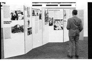 Kleinbildnegativ: Guernica-Ausstellung, nGbK, 1975