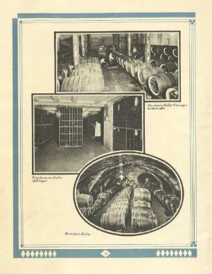 Moselwein-Keller (Frei-Lager) Gräfestraße ; Flaschenwein-Keller (Zoll-Lager) ; Moselwein-Keller