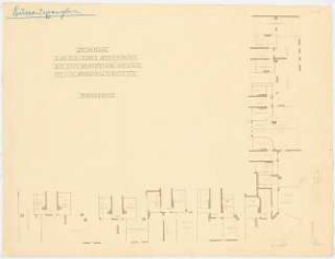 Siedlung Haeselerstraße, Berlin-Charlottenburg: Block 16, Haeselerstraße 1-7c/Königin-Elisabeth-Straße 33-37: Grundriss DG 1:100