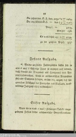 Zehnte Aufgabe