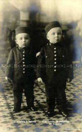 Jaime und Alfonso von Spanien